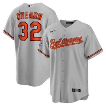 Men's Baltimore Orioles #32 Ryan O'Hearn Nike Gray 2025 MLB All-Star Game Road Replica Player Jersey