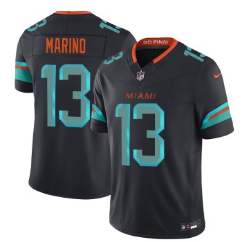 Youth Miami Dolphins #13 Dan Marino Black Rivalries Collection F.U.S.E. Vapor Limited Stitched Jersey Youth Miami Dolphins #13 Dan Marino Black Rivalries Collection F.U.S.E. Vapor Limited Stitched Jersey