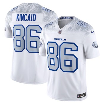 Youth Buffalo Bills #86 Dalton Kincaid White Rivalries Collection F.U.S.E. Vapor Limited Stitched Jersey Youth Buffalo Bills #86 Dalton Kincaid White Rivalries Collection F.U.S.E. Vapor Limited Stitched Jersey