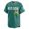 Men's Boston Red Sox #34 David Ortiz Green 2025 City Connect Limited Retired Player Jersey