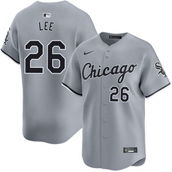 Men's Chicago White Sox #26 Korey Lee Nike Gray Home Replica Jersey