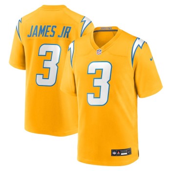 Men's Los Angeles Chargers #3 Derwin James Jr. Nike Gold Alternate Charger Power Game Player Jersey Men's Los Angeles Chargers #3 Derwin James Jr. Nike Gold Alternate Charger Power Game Player Jersey