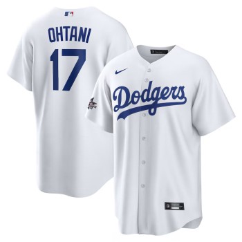 Men's Los Angeles Dodgers #17 Shohei Ohtani Nike White 2025 MLB All-Star Game Home Replica Player Jersey