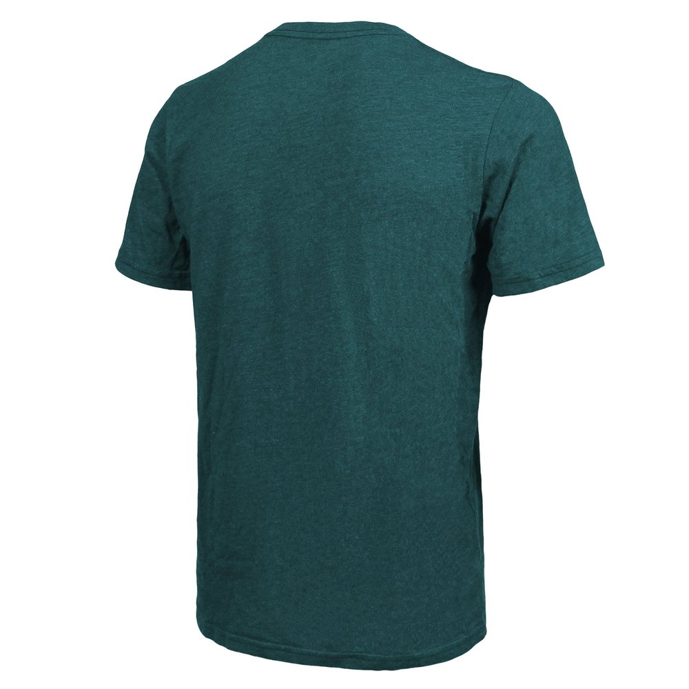 Men's Philadelphia Eagles Threads Midnight Green Super Bowl LIX Champions Tri-Blend T-Shirt Men's Philadelphia Eagles Threads Midnight Green Super Bowl LIX Champions Tri-Blend T-Shirt