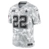 Men's Dallas Cowboys Emmitt Smith Arctic Camo 2024 Salute to Service Retired Player Limited Jersey