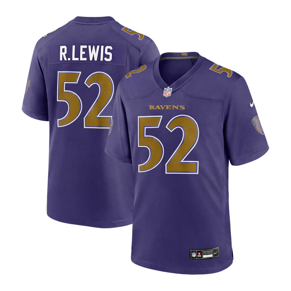 Men's Baltimore Ravens #52 Ray Lewis Nike Purple Alternate Game Jersey Men's Baltimore Ravens #52 Ray Lewis Nike Purple Alternate Game Jersey