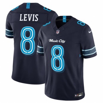 Men's Tennessee Titans #8 Will Levis Navy 2026 Rivalries Collection Vapor F.U.S.E. Limited Jersey