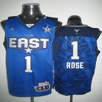 2011 All Star Bulls #1 Derrick Rose Blue Stitched NBA Jersey 2011 All Star Bulls #1 Derrick Rose Blue Stitched NBA Jersey