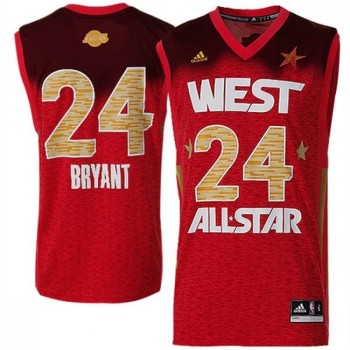 2012 All Star Lakers #24 Kobe Bryant Red Stitched NBA Jersey 2012 All Star Lakers #24 Kobe Bryant Red Stitched NBA Jersey