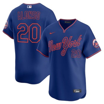 Men's New York Mets #20 Pete Alonso Royal Alternate 2025 Limited Stitched Jersey Men's New York Mets #20 Pete Alonso Royal Alternate 2025 Limited Stitched Jersey