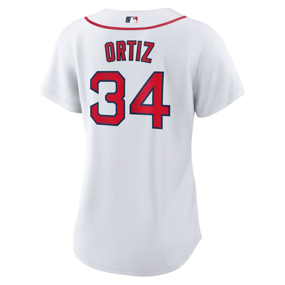 Women's Boston Red Sox #34 David Ortiz Nike White Home Replica Jersey Women's Boston Red Sox #34 David Ortiz Nike White Home Replica Jersey