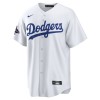 Men's Los Angeles Dodgers #17 Shohei Ohtani White 2024 World Series Champions Home Replica Player Jersey