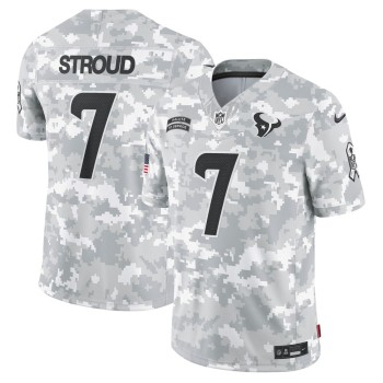 Men's Houston Texans C.J. Stroud Arctic Camo 2024 Salute to Service Limited Jersey Men's Houston Texans C.J. Stroud Arctic Camo 2024 Salute to Service Limited Jersey