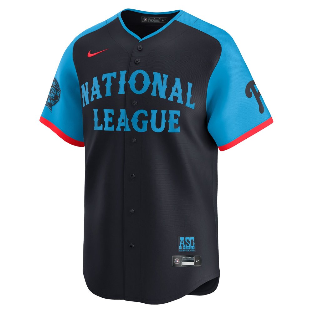 Men's National League Trea Turner Navy 2024 MLB All-Star Game Limited Player Jersey