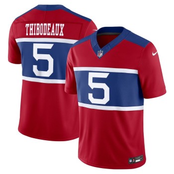 Men's New York Giants Kayvon Thibodeaux Century Red Alternate Vapor F.U.S.E. Limited Jersey Men's New York Giants Kayvon Thibodeaux Century Red Alternate Vapor F.U.S.E. Limited Jersey