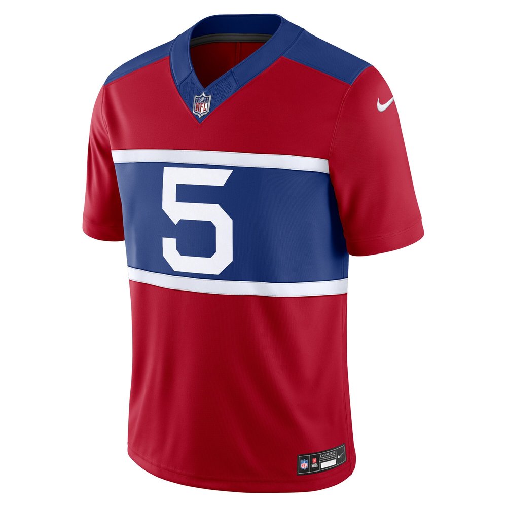 Men's New York Giants Kayvon Thibodeaux Century Red Alternate Vapor F.U.S.E. Limited Jersey