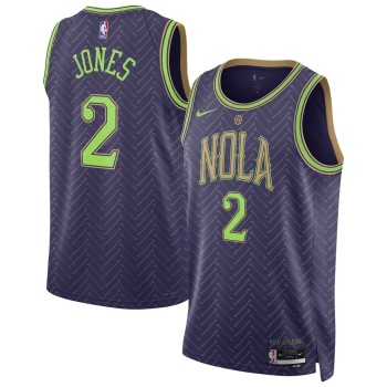 Unisex New Orleans Pelicans Herbert Jones Purple 2024/25 Swingman Player Jersey - City Edition Unisex New Orleans Pelicans Herbert Jones Purple 2024/25 Swingman Player Jersey - City Edition