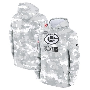 Men's Green Bay Packers Arctic Camo 2024 Salute to Service Club Fleece Pullover Hoodie Men's Green Bay Packers Arctic Camo 2024 Salute to Service Club Fleece Pullover Hoodie