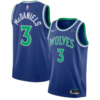 Men's Minnesota Timberwolves #3 Jaden McDaniels Blue 2026/27 Icon Edition Jersey Men's Minnesota Timberwolves #3 Jaden McDaniels Blue 2026/27 Icon Edition Jersey