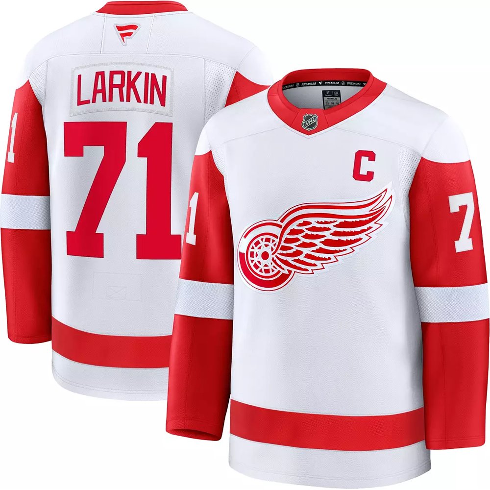 Youth Detroit Red Wings #71 Dylan Larkin White 2024-25 Stitched Jersey Youth Detroit Red Wings #71 Dylan Larkin White 2024-25 Stitched Jersey