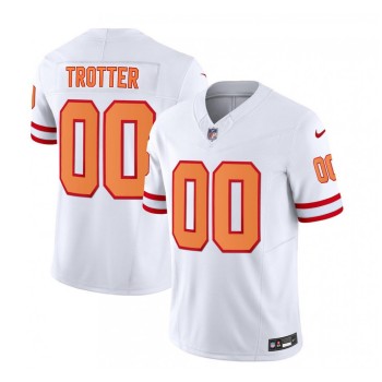 Men's Tampa Bay Buccaneers Josiah Trotter White 2026 NFL Draft Vapor F.U.S.E. Limited Jersey Men's Tampa Bay Buccaneers Josiah Trotter White 2026 NFL Draft Vapor F.U.S.E. Limited Jersey