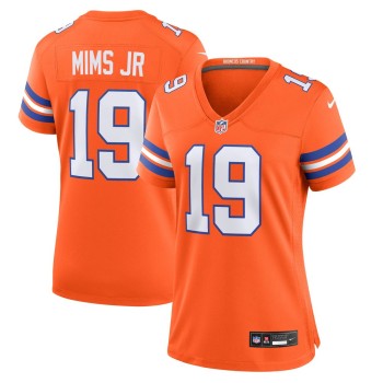 Women's Denver Broncos Marvin Mims Jr Orange Mile High Collection 1977 Throwback Player Game Jersey Women's Denver Broncos Marvin Mims Jr Orange Mile High Collection 1977 Throwback Player Game Jersey