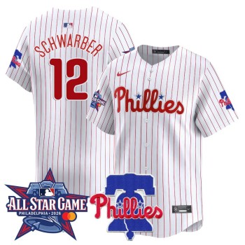 Youth Philadelphia Phillies #12 Kyle Schwarber White 2026 MLB All-Star Jersey Youth Philadelphia Phillies #12 Kyle Schwarber White 2026 MLB All-Star Jersey