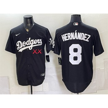 Youth Los Angeles Dodgers x KAWS #8 Enrique Hernandez Black Vapor Premier Limited Baseball Jersey Youth Los Angeles Dodgers x KAWS #8 Enrique Hernandez Black Vapor Premier Limited Baseball Jersey