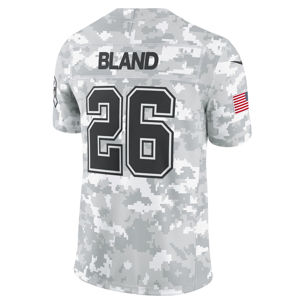 Men's Dallas Cowboys DaRon Bland Arctic Camo 2024 Salute to Service Limited Jersey