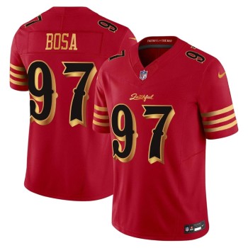 Youth San Francisco 49ers #97 Nick Bosa Red Rivalries Collection F.U.S.E. Vapor Limited Stitched Jersey