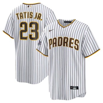 Men's San Diego Padres #23 Fernando Tatis Jr. Nike White 2025 MLB All-Star Game Home Replica Player Jersey