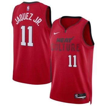 Unisex Miami Heat Jaime Jaquez Jr. Red 2024/25 Swingman Player Jersey - City Edition Unisex Miami Heat Jaime Jaquez Jr. Red 2024/25 Swingman Player Jersey - City Edition