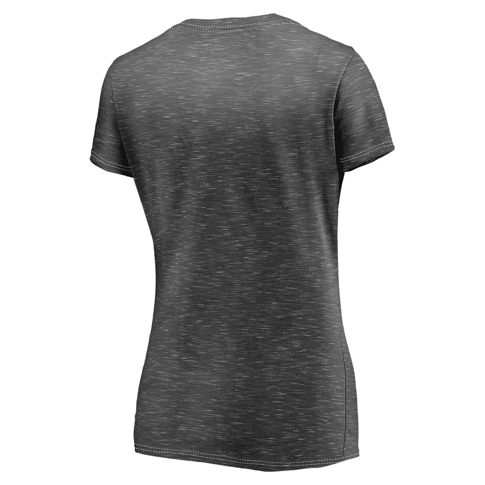 Women's Philadelphia Eagles Graphite Super Bowl LIX Champions Own the Moment V-Neck T-Shirt Women's Philadelphia Eagles Graphite Super Bowl LIX Champions Own the Moment V-Neck T-Shirt