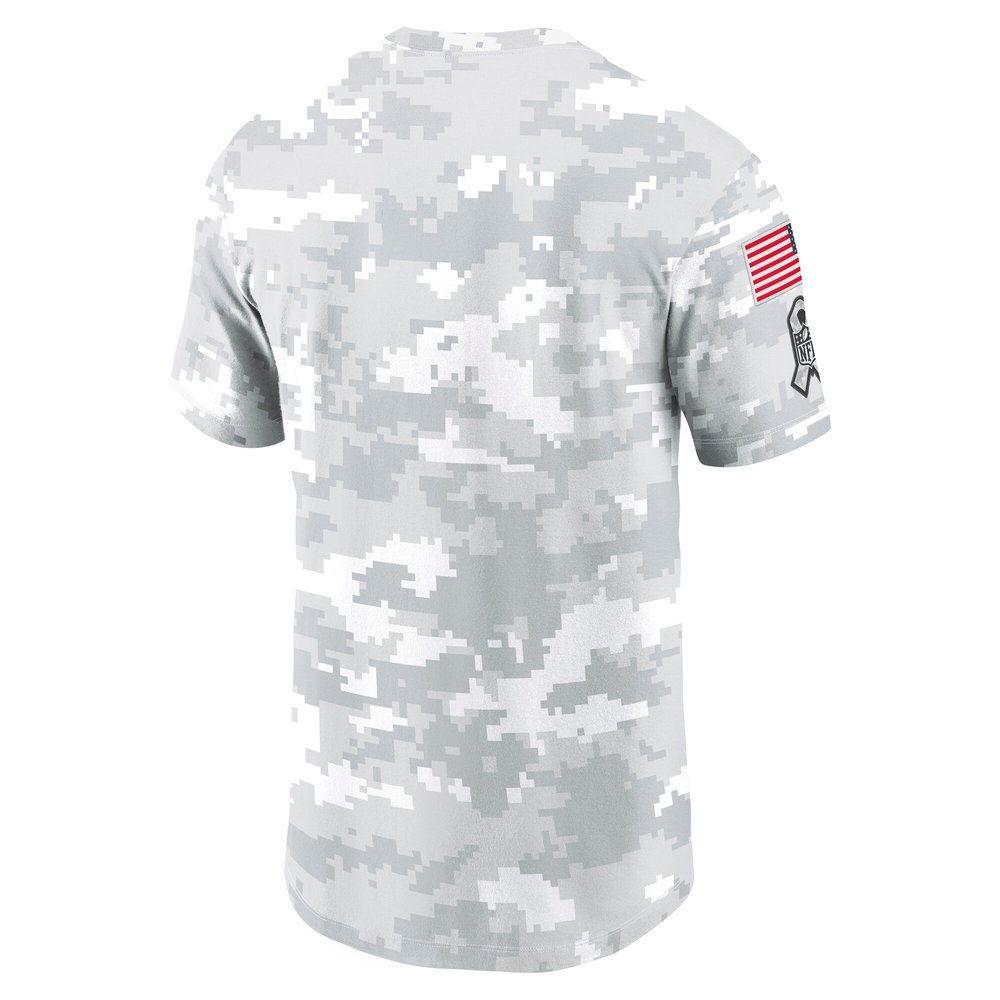 Men's New York Giants Arctic Camo 2024 Salute To Service Performance T-Shirt