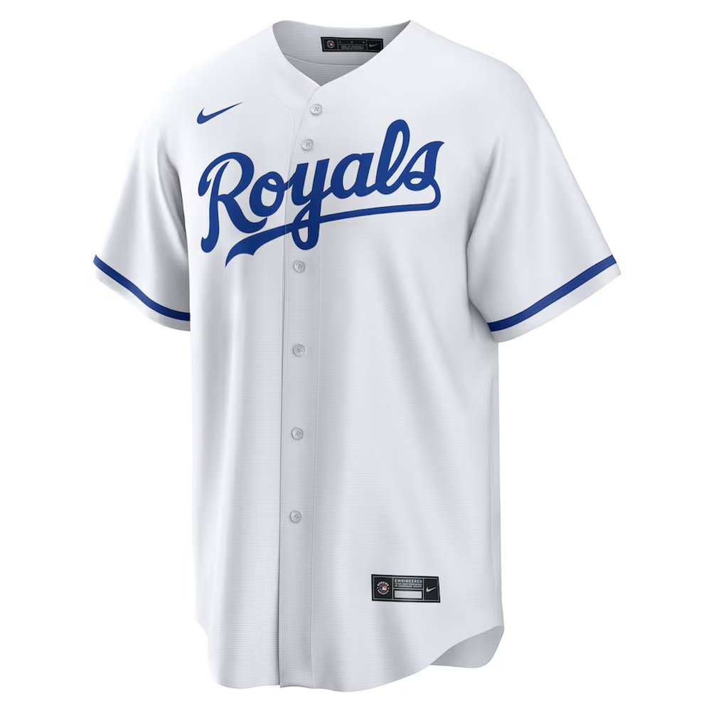 Men's Kansas City Royals #19 Michael Massey Nike White Home Replica Jersey Men's Kansas City Royals #19 Michael Massey Nike White Home Replica Jersey