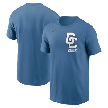 Men's Washington Nationals Nike Blue 2025 City Connect Wordmark T-Shirt Men's Washington Nationals Nike Blue 2025 City Connect Wordmark T-Shirt