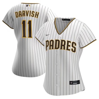 Women's San Diego Padres #11 Yu Darvish Nike White Home Replica Jersey Women's San Diego Padres #11 Yu Darvish Nike White Home Replica Jersey