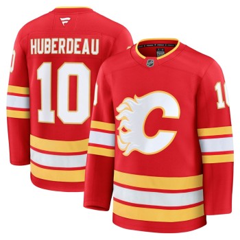 Youth Calgary Flames #10 Jonathan Huberdeau Red Home Jersey