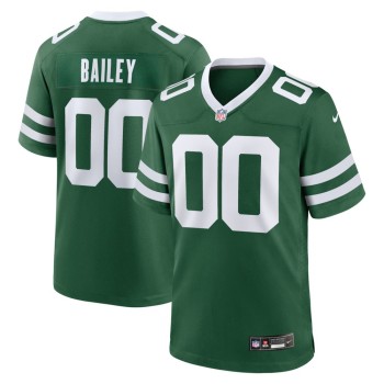 Men's New York Jets David Bailey Green 2026 NFL Draft Game Jersey Men's New York Jets David Bailey Green 2026 NFL Draft Game Jersey