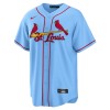 Men's St. Louis Cardinals #0 Masyn Winn Blue Home Limited Jersey