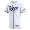 Men's Tampa Bay Rays #2 Yandy Diaz White Home Elite Player Jersey Men's Tampa Bay Rays #2 Yandy Diaz White Home Elite Player Jersey