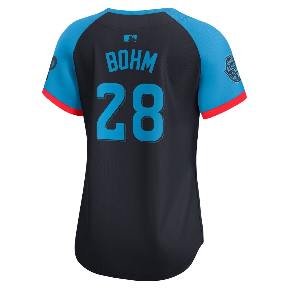 Women's National League Alec Bohm Navy 2024 MLB All-Star Game Limited Player Jersey