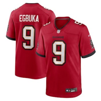 Youth Tampa Bay Buccaneers #9 Emeka Egbuka Nike Red 2025 NFL Draft First Round Pick Game Jersey Youth Tampa Bay Buccaneers #9 Emeka Egbuka Nike Red 2025 NFL Draft First Round Pick Game Jersey
