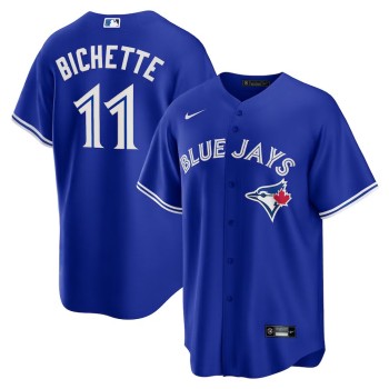 Men's Toronto Blue Jays #11 Bo Bichette Royal Alternate Replica Player Name Jersey Men's Toronto Blue Jays #11 Bo Bichette Royal Alternate Replica Player Name Jersey