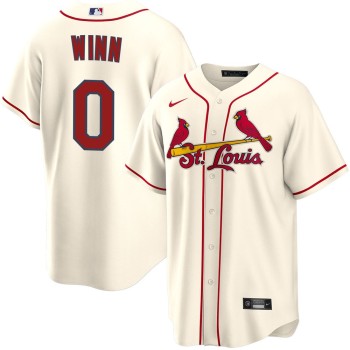 Men's St. Louis Cardinals #0 Masyn Winn Cream Home Limited Jersey Men's St. Louis Cardinals #0 Masyn Winn Cream Home Limited Jersey