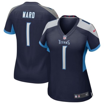Women's Tennessee Titans #1 Cameron Ward Nike Navy 2025 NFL Draft First Round Pick Alternate Game Jersey Women's Tennessee Titans #1 Cameron Ward Nike Navy 2025 NFL Draft First Round Pick Alternate Game Jersey
