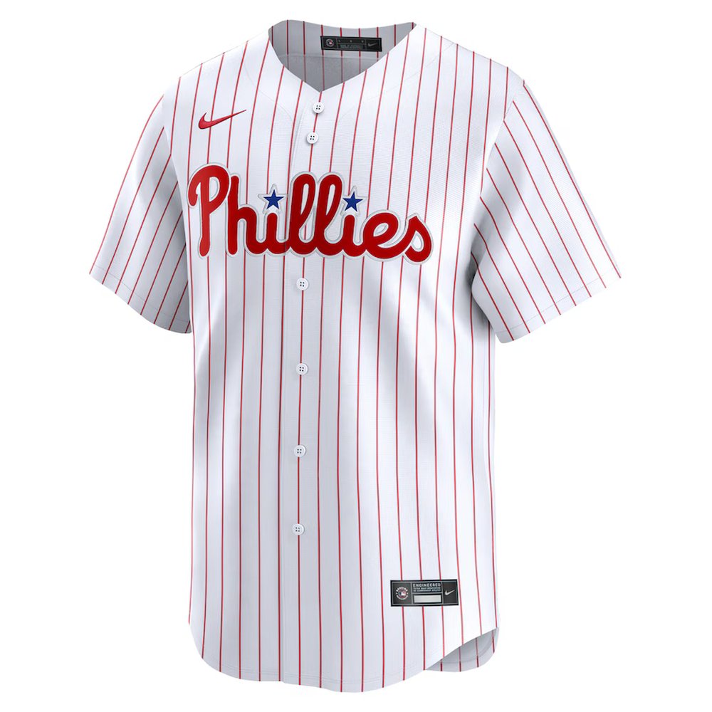 Men's Philadelphia Phillies #28 Alec Bohm Nike White Home Limited Player Jersey Men's Philadelphia Phillies #28 Alec Bohm Nike White Home Limited Player Jersey