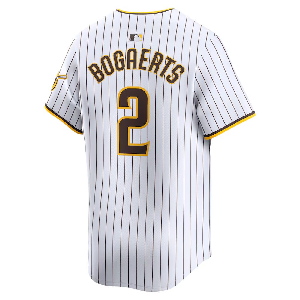 Men's San Diego Padres #2 Xander Bogaerts Nike White Home Limited Player Jersey
