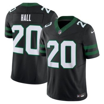 Men's New York Jets Breece Hall Legacy Black Alternate Vapor F.U.S.E. Limited Jersey Men's New York Jets Breece Hall Legacy Black Alternate Vapor F.U.S.E. Limited Jersey