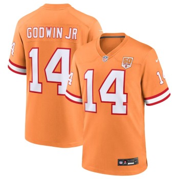 Men's Tampa Bay Buccaneers #14 Chris Godwin Jr. Nike Creamsicle 50th Season Game Jersey Men's Tampa Bay Buccaneers #14 Chris Godwin Jr. Nike Creamsicle 50th Season Game Jersey